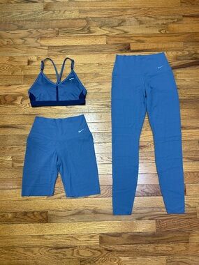 Nike Workout Set - Diffused Blue
